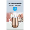 BPA Free Sippy Tumble Double Wall Vacuum Insulated 304 Stainless Steel Children Baby Sippy Cup Mug Tumbler for Water and Milk